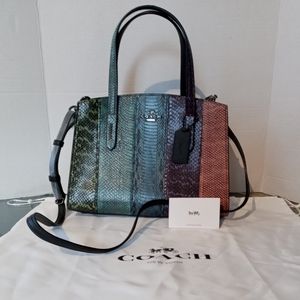 Authentic Coach Limited Edition Charlie Carry All purse